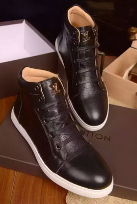 LV High-Top Fashion Men Shoes--086